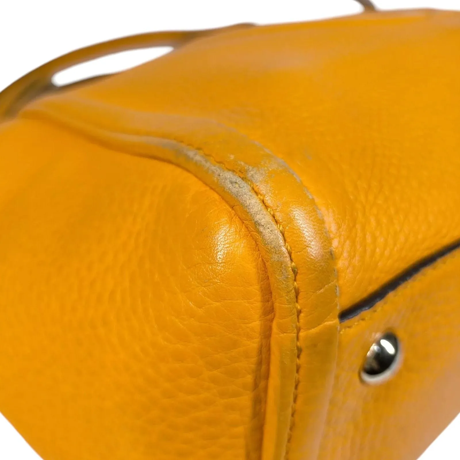 498570BB (X6) Gucci Crossbody Bag Yellow Leather