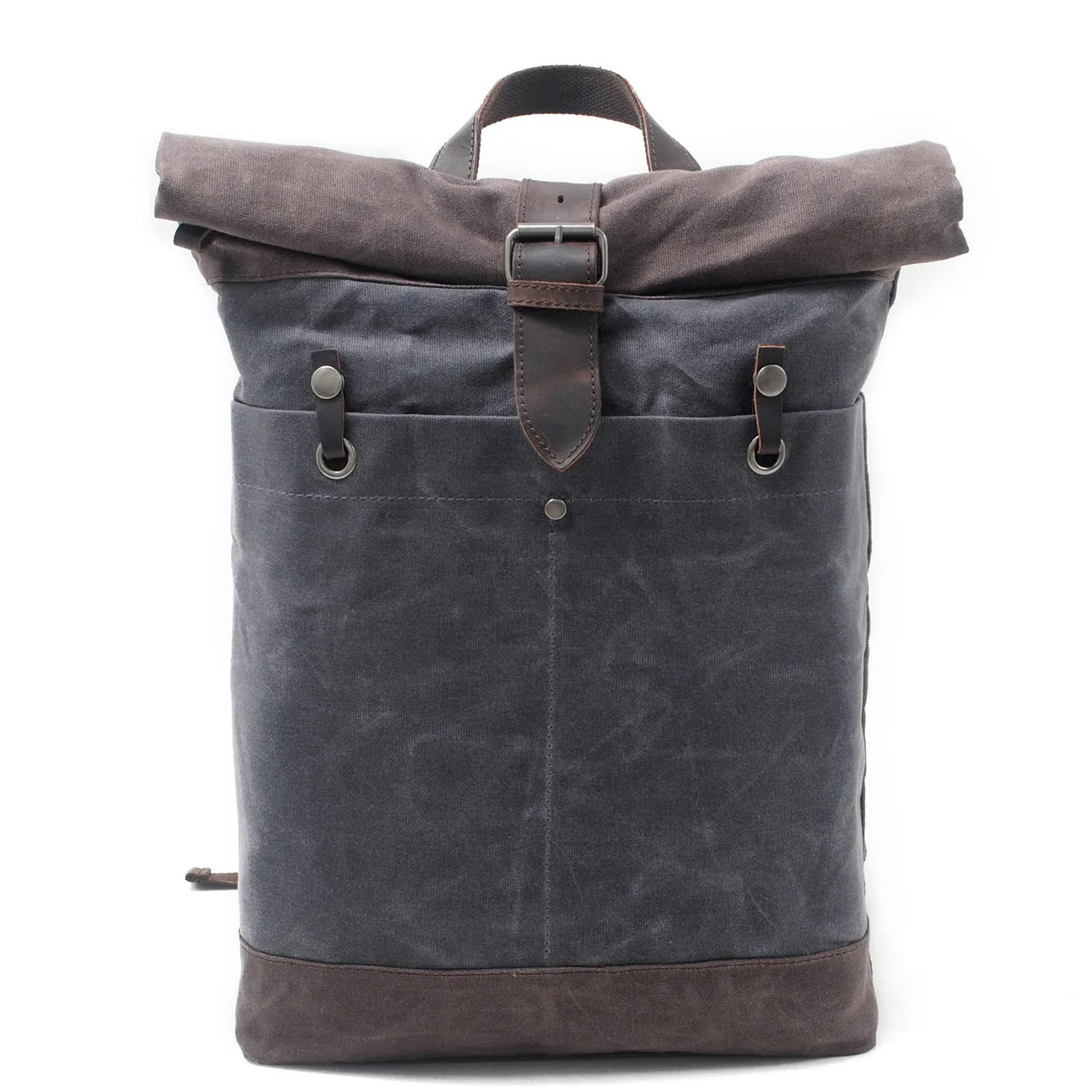 Canvas retro backpack waterproof outdoor travel men's bag KS6005