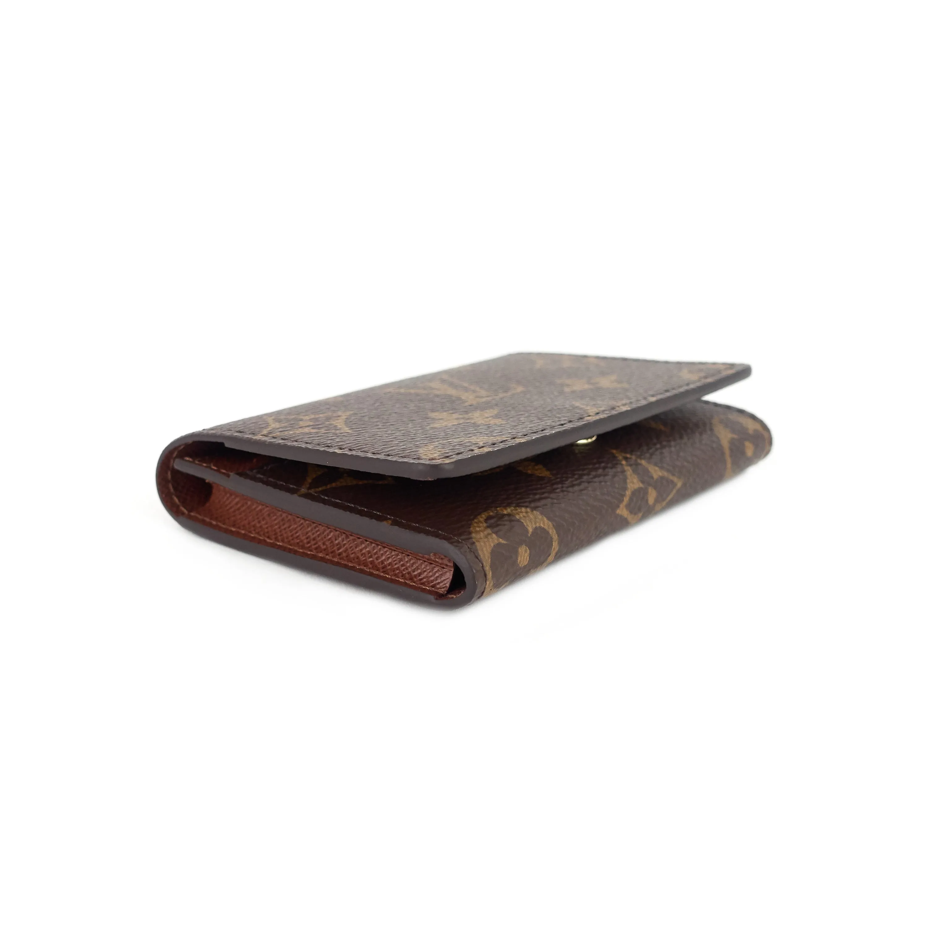 Envelope Business Monogram Canvas Card Holder