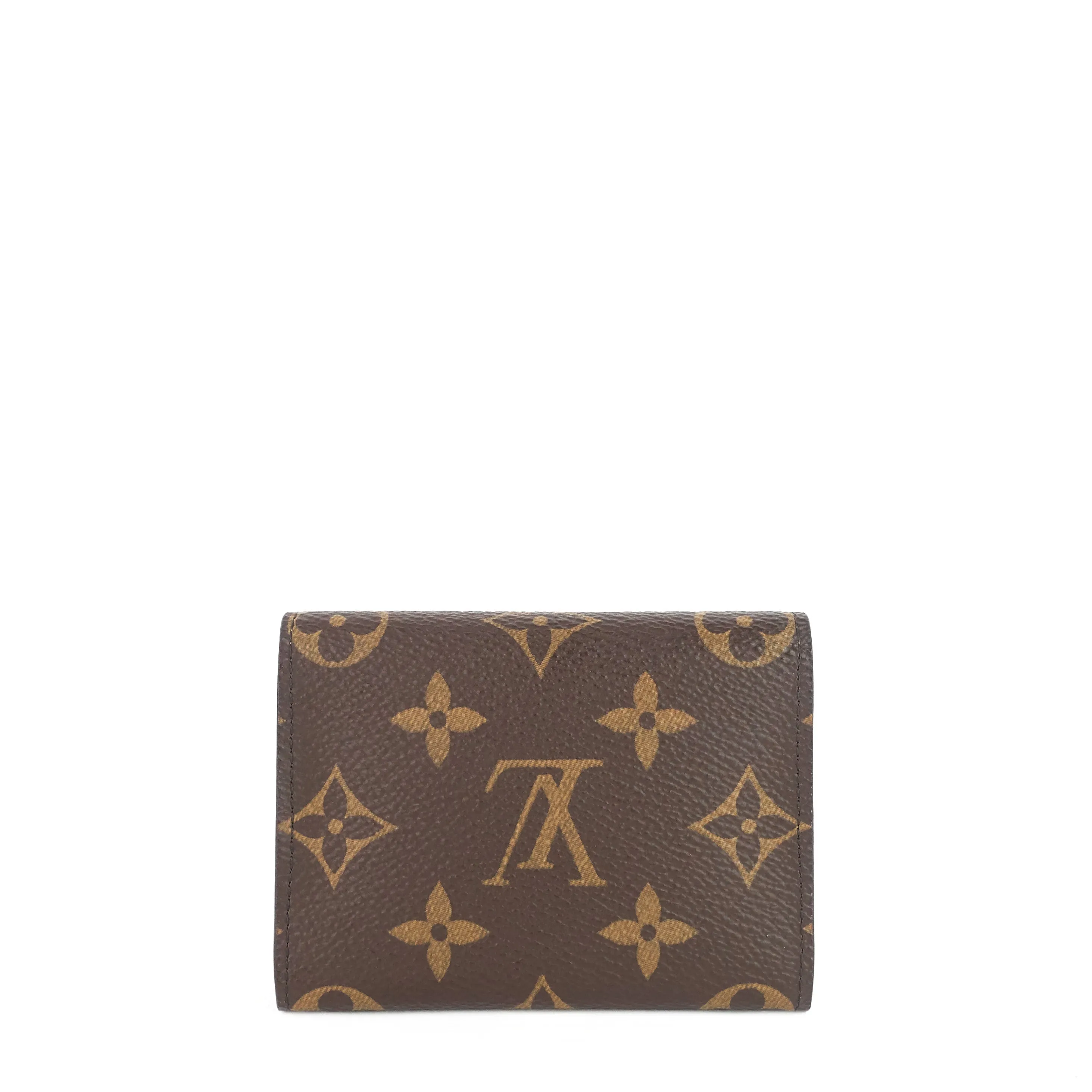 Envelope Business Monogram Canvas Card Holder