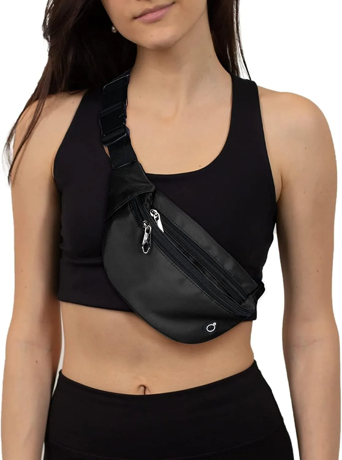 Fanny Pack for Men Women, Waterproof Sports Waist Bag Pack, Belt Bag for Travel Hiking Running