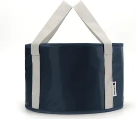 Folding Bucket Collapsible Outdoor Bucket Portable Travel Basin 15L Heat Preservation Waterproof Tub for Foot Soaking Bath, Fishing, Hiking Camping, Washing Dish