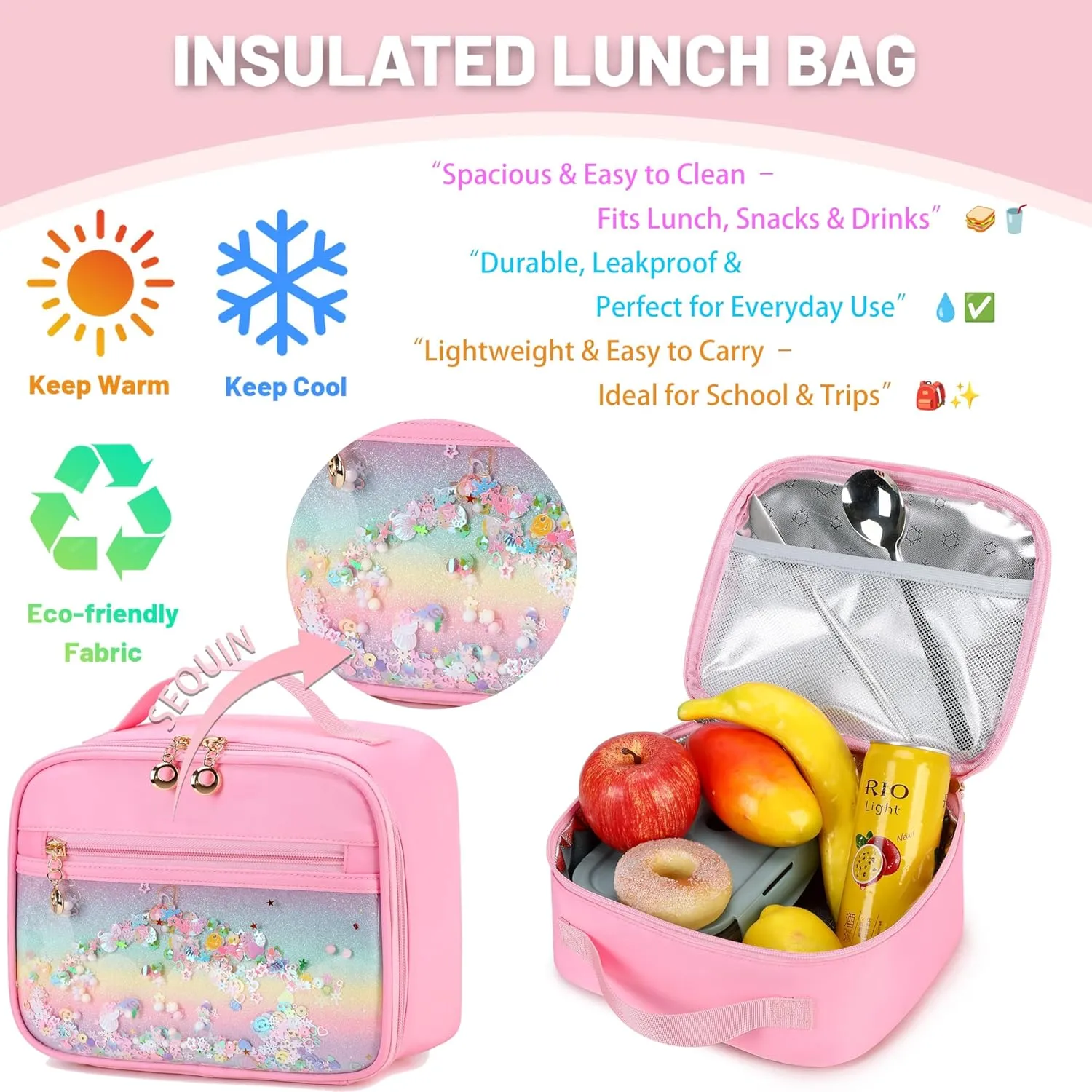 Gazigo Children Princess Waterproof PU Backpack for Girls Elementary School Girl Bookbags