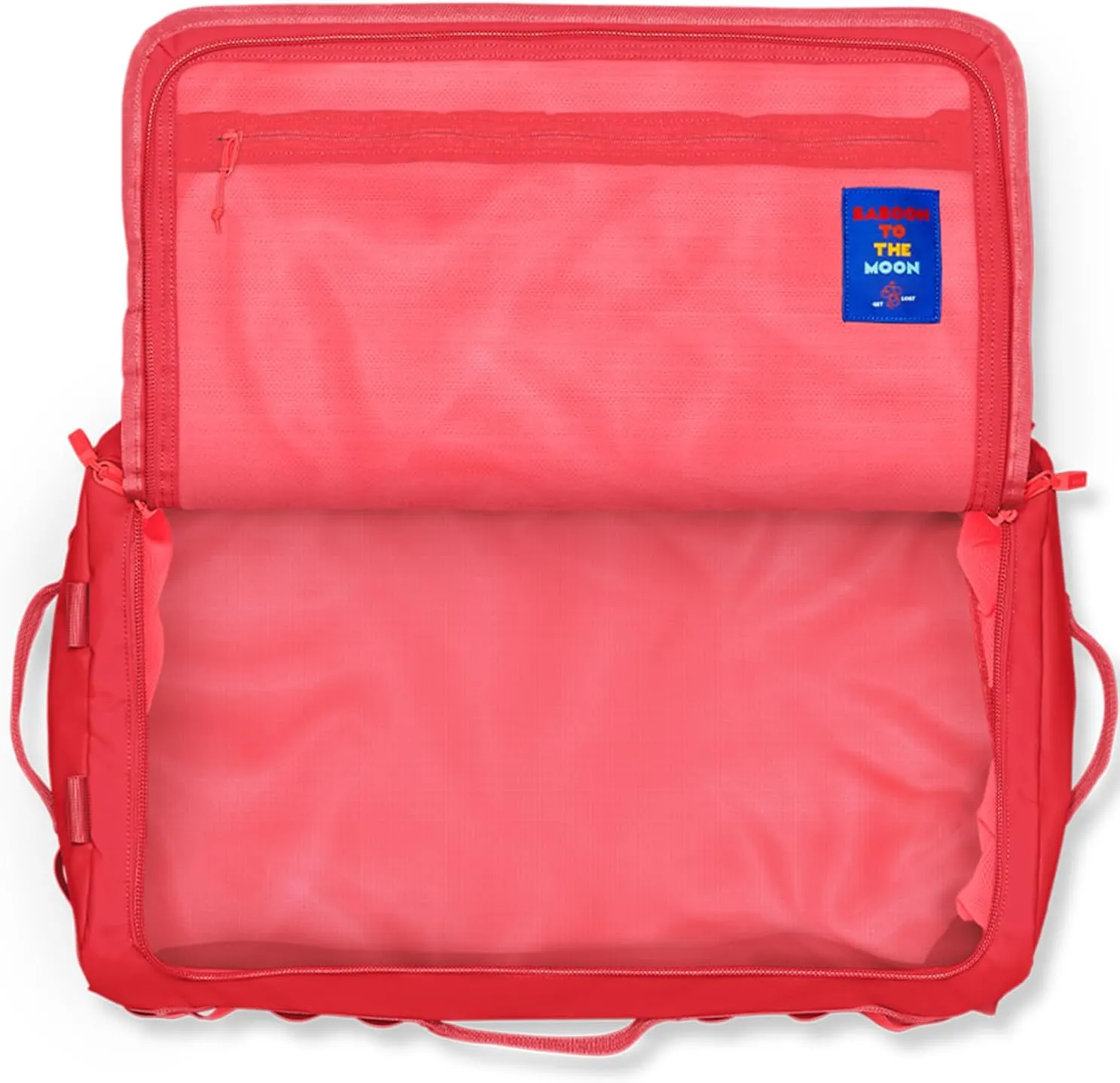 Go-Bag Big Duffle Bag - Stylish, Compact, Large Travel Bag Lightweight, Durable, Water-Resistant for Men and Women (Red)