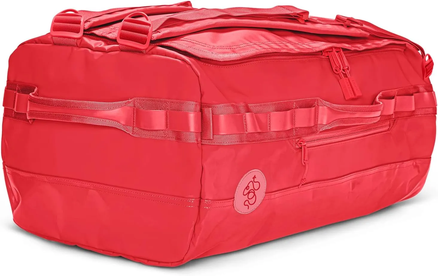 Go-Bag Big Duffle Bag - Stylish, Compact, Large Travel Bag Lightweight, Durable, Water-Resistant for Men and Women (Red)