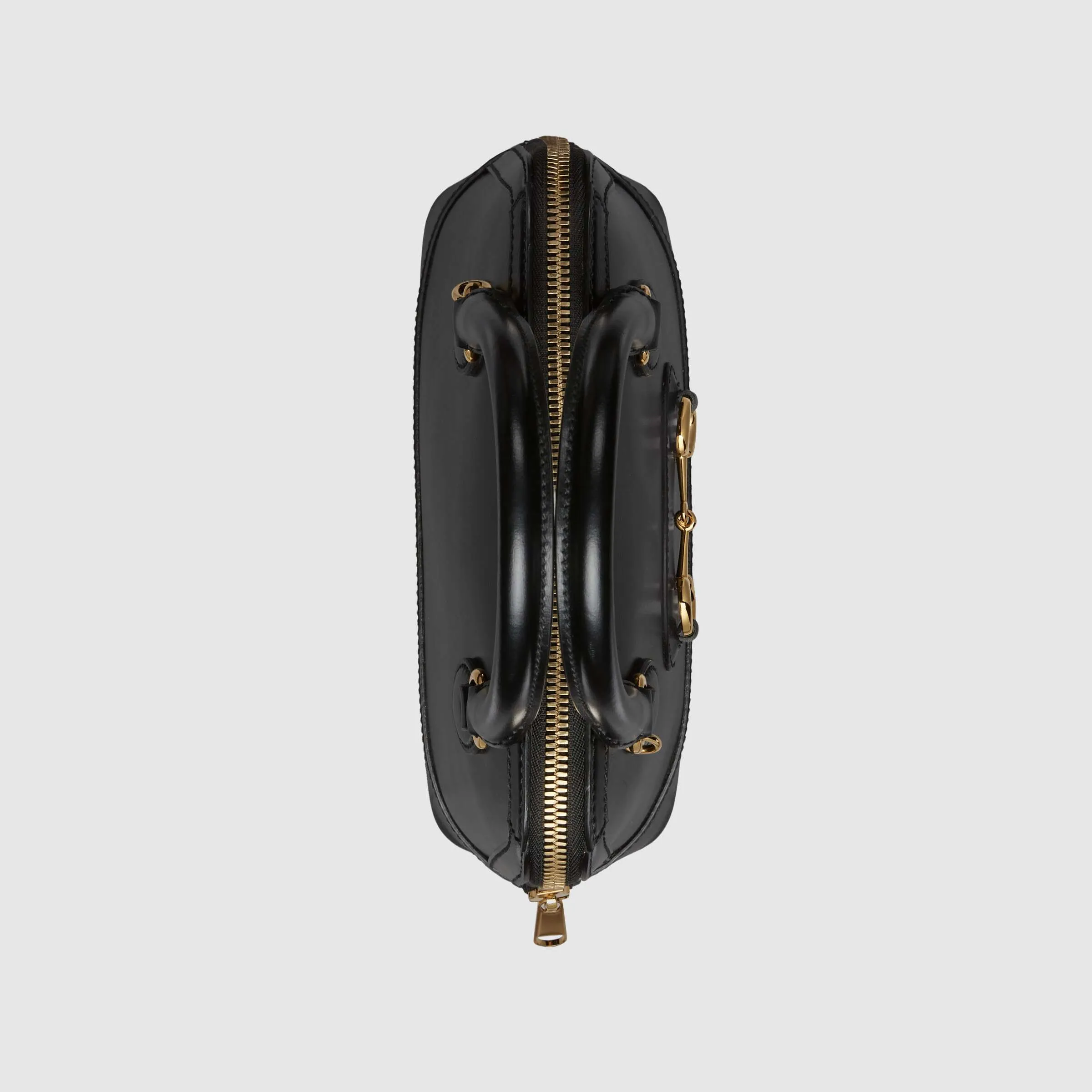 Gucci 1955 Horsebit Small Top Handle Bag Black