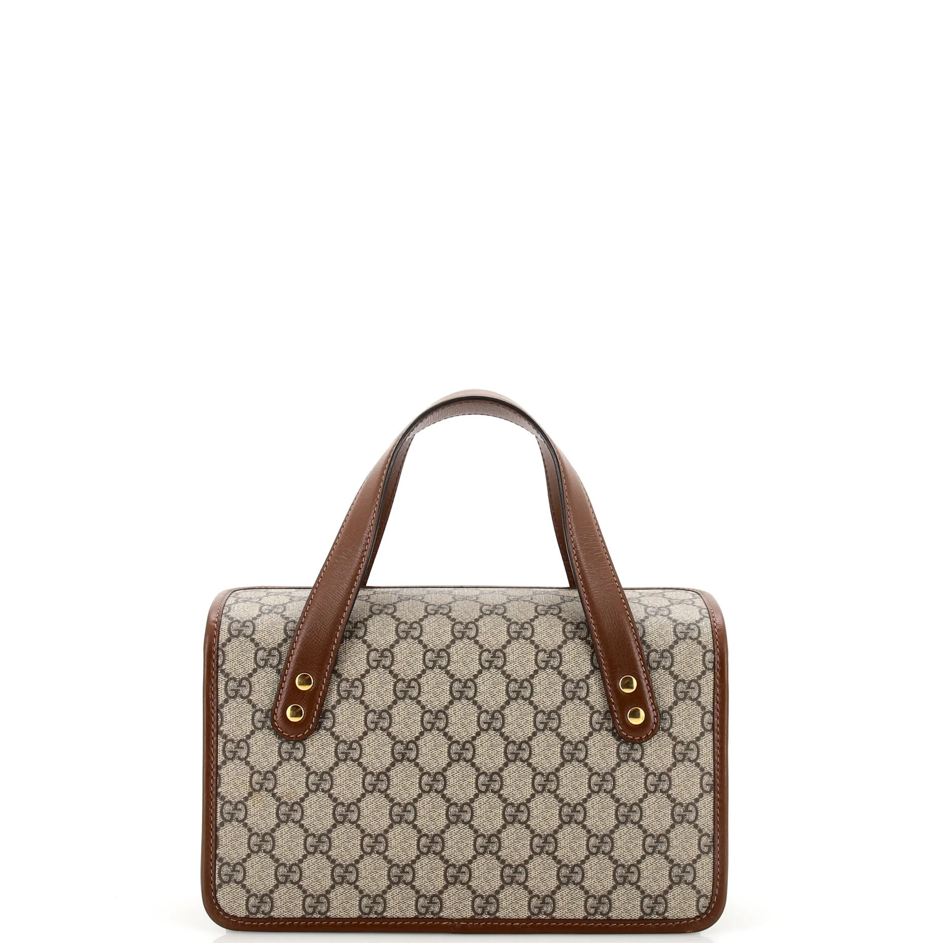 Horsebit 1955 Boston Bag GG Coated Canvas Small