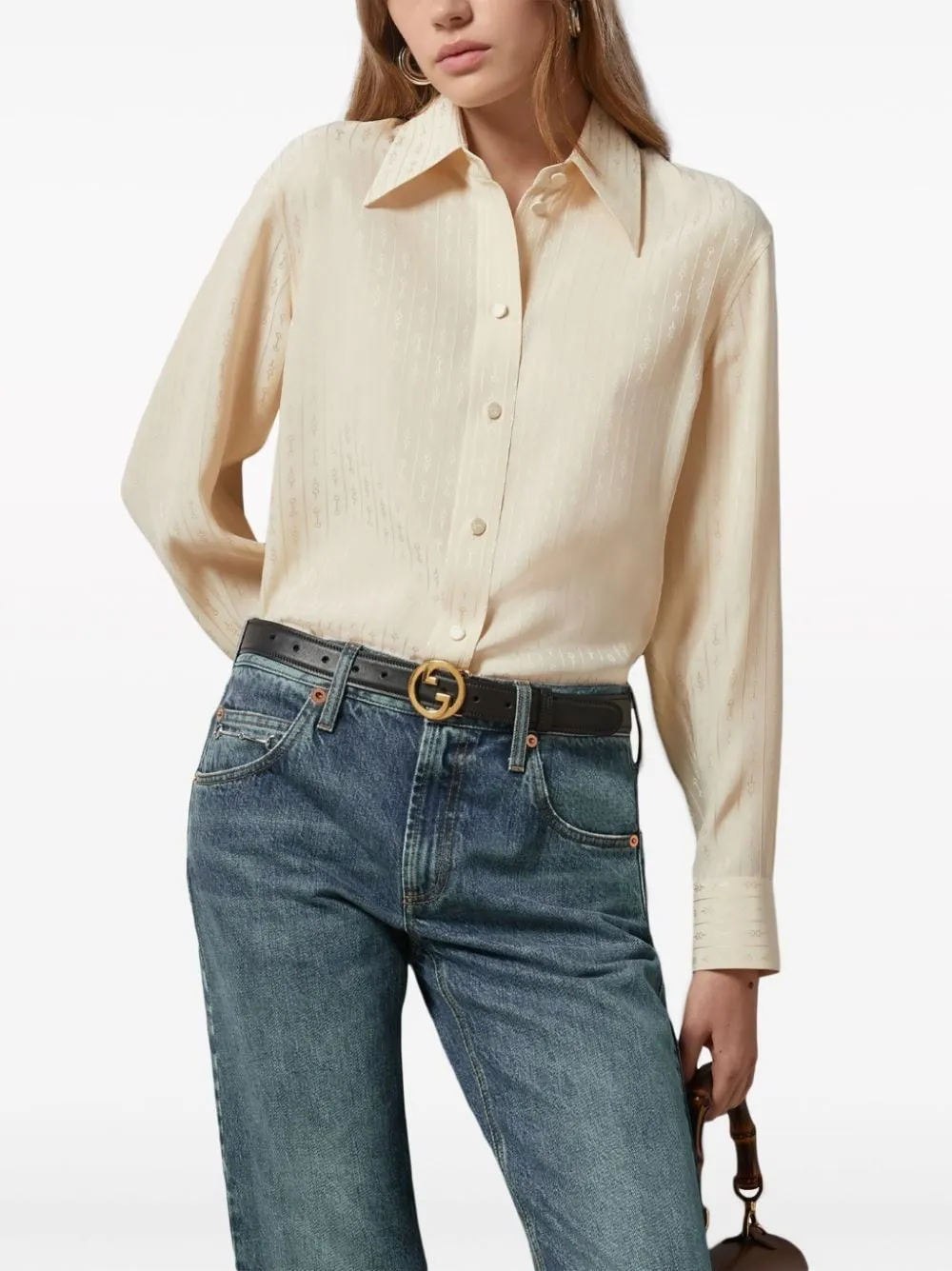 HORSEBIT 1955 SILK SHIRT