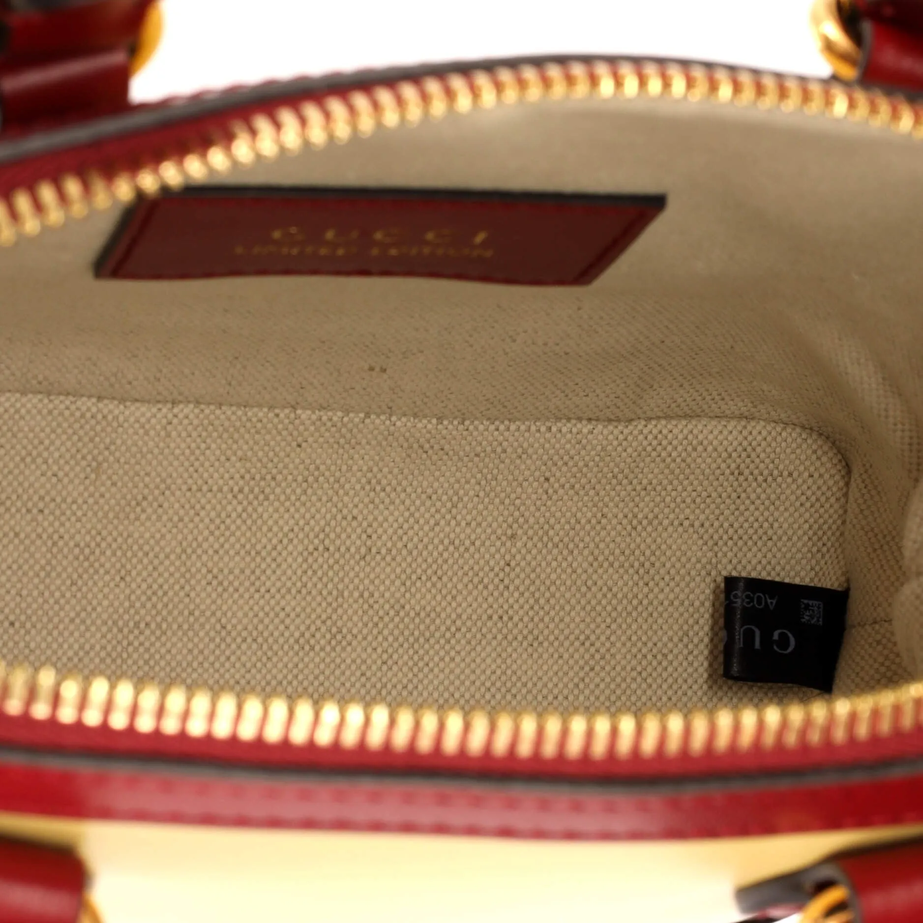 Horsebit 1955 Top Handle Bag Leather Mini