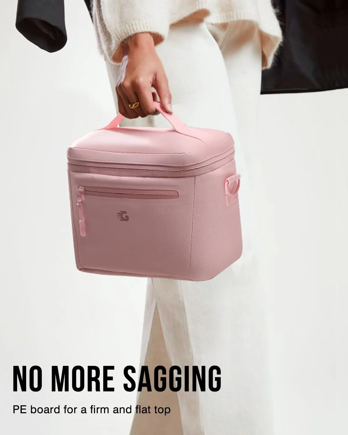 Insulated Lunch Box Bag Women - Waterproof Leakproof Lightweight Reusable Cooler for Work Picnic