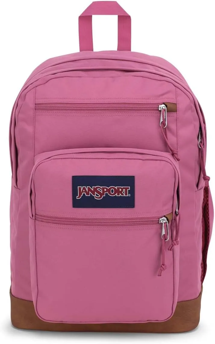 JanSport Cool Backpack with 15-inch Laptop Sleeve, Large Computer Bag Rucksack with 2 Compartments, Ergonomic Straps, Mauve Haze