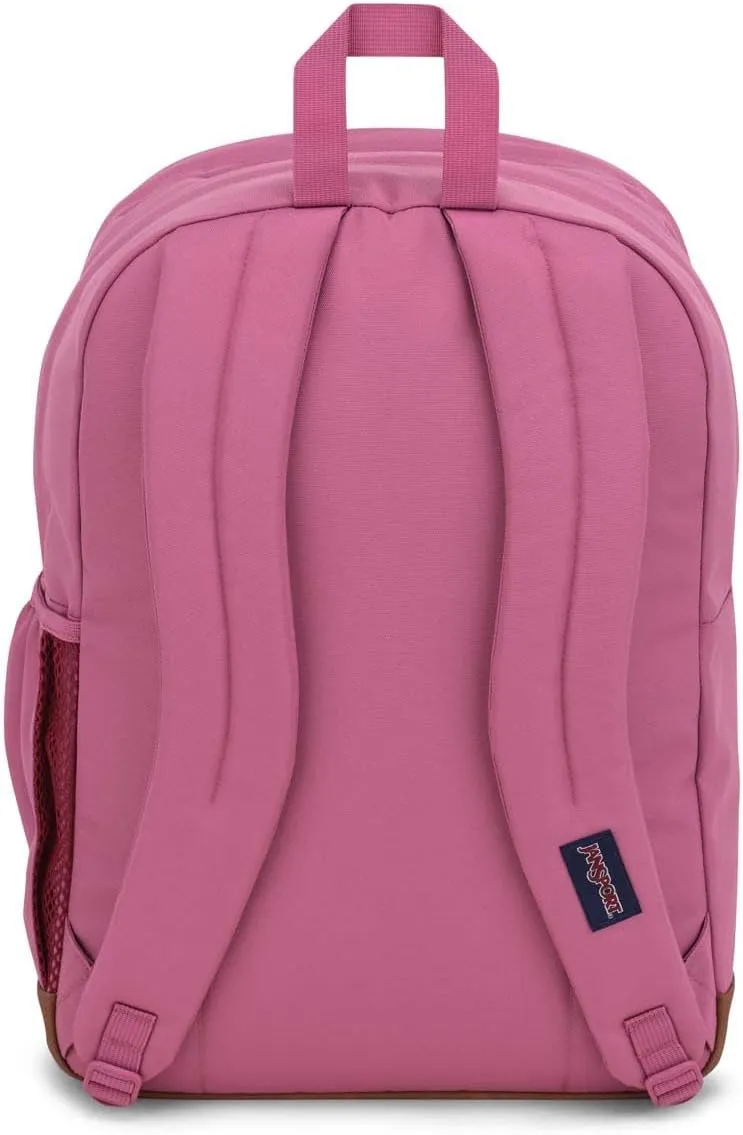 JanSport Cool Backpack with 15-inch Laptop Sleeve, Large Computer Bag Rucksack with 2 Compartments, Ergonomic Straps, Mauve Haze