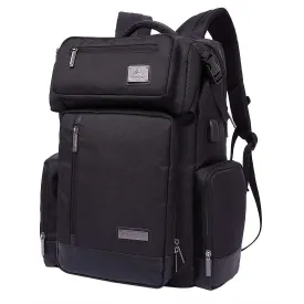 Kaka Multifunctional Travel Backpack with Detachable Waist Bag - Color Black