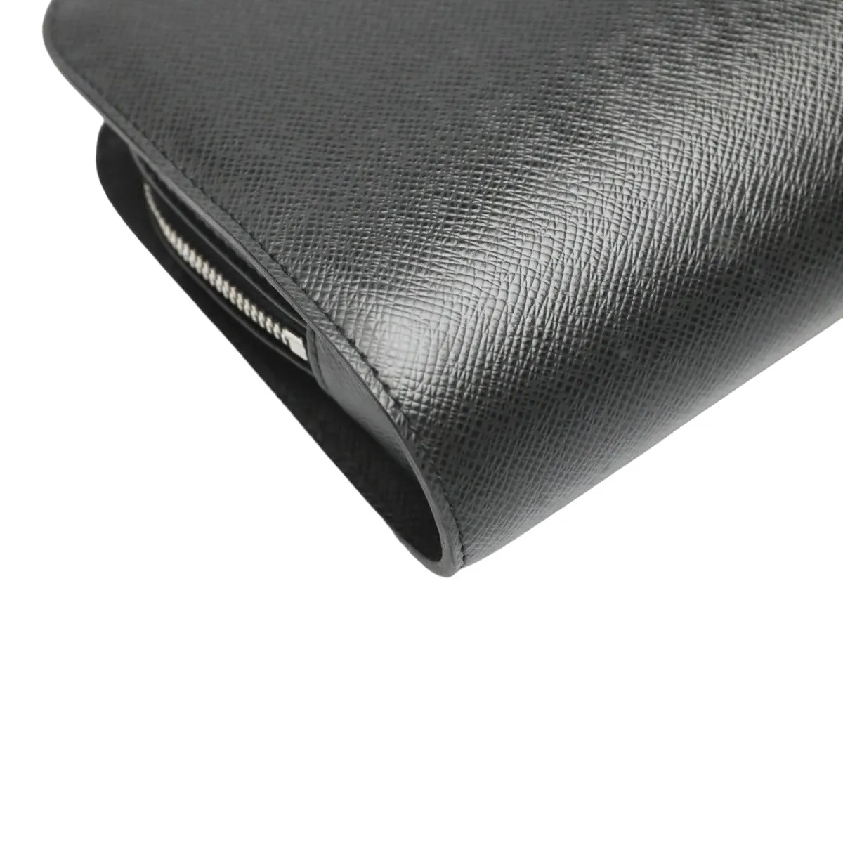 LOUIS VUITTON business bag M30182 Taiga black business bag Taiga Baikal Aldwards mens Used