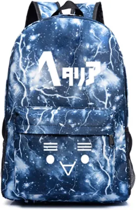 Luminous Anime Axis Powers Hetalia Backpack School Bag Rucksack Daypack Student Bag 1
