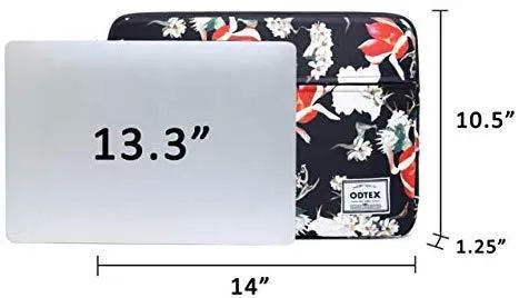 ODTEX 15 Inch Laptop Bag Water-Resistant Sleeve Case and Shockproof Carrying Bag with Pocket and Accessories Bag-Dazzle color
