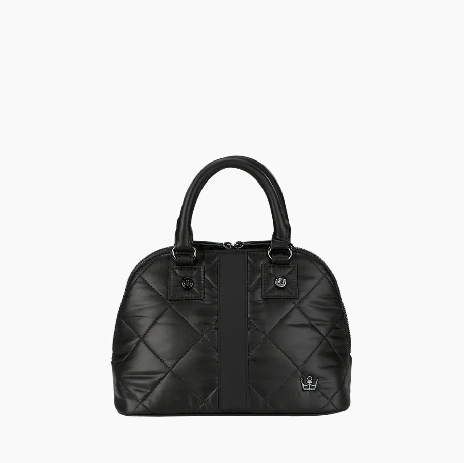 Oliver Thomas Mini Dome Satchel Black