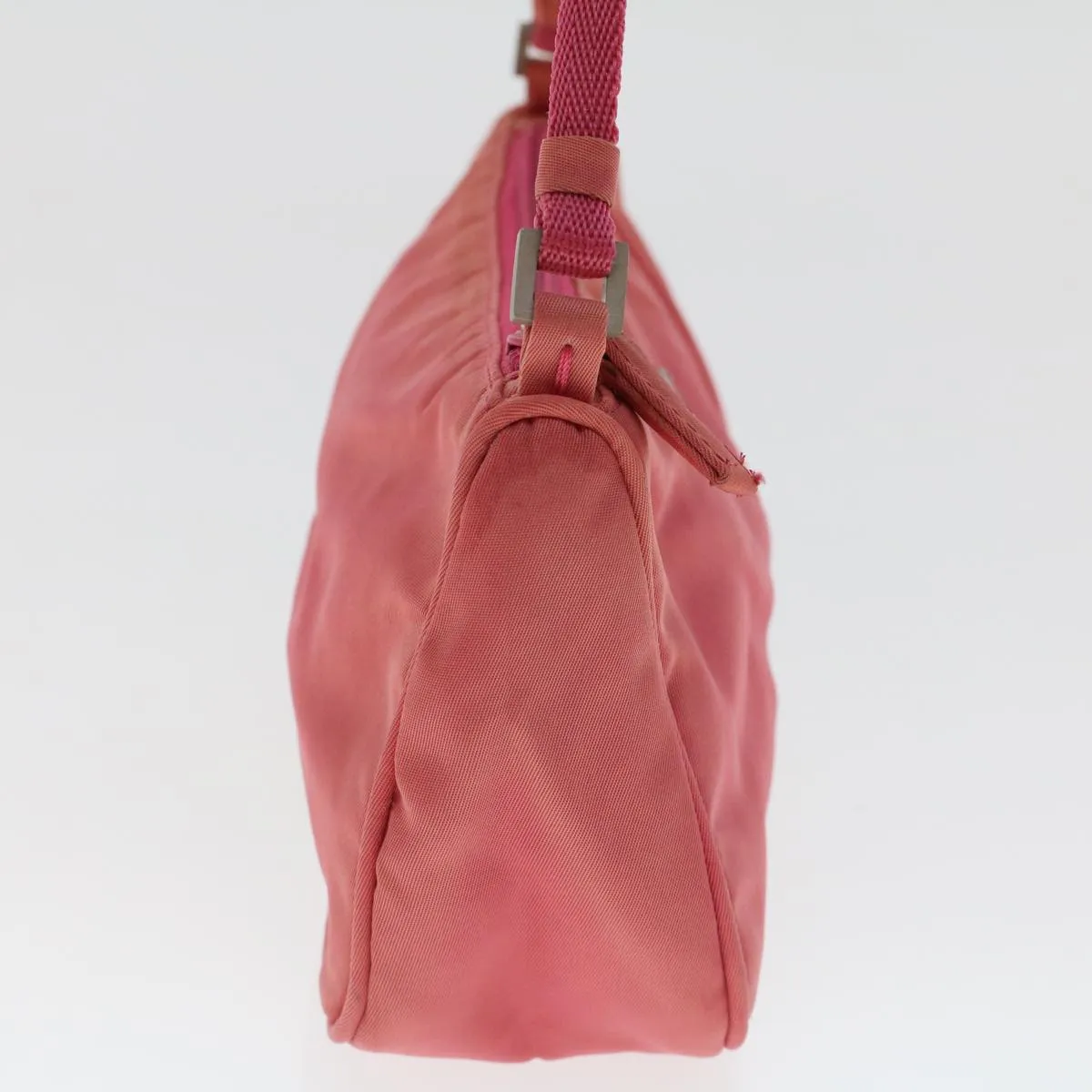 PRADA Accessory Pouch Nylon Pink  48012