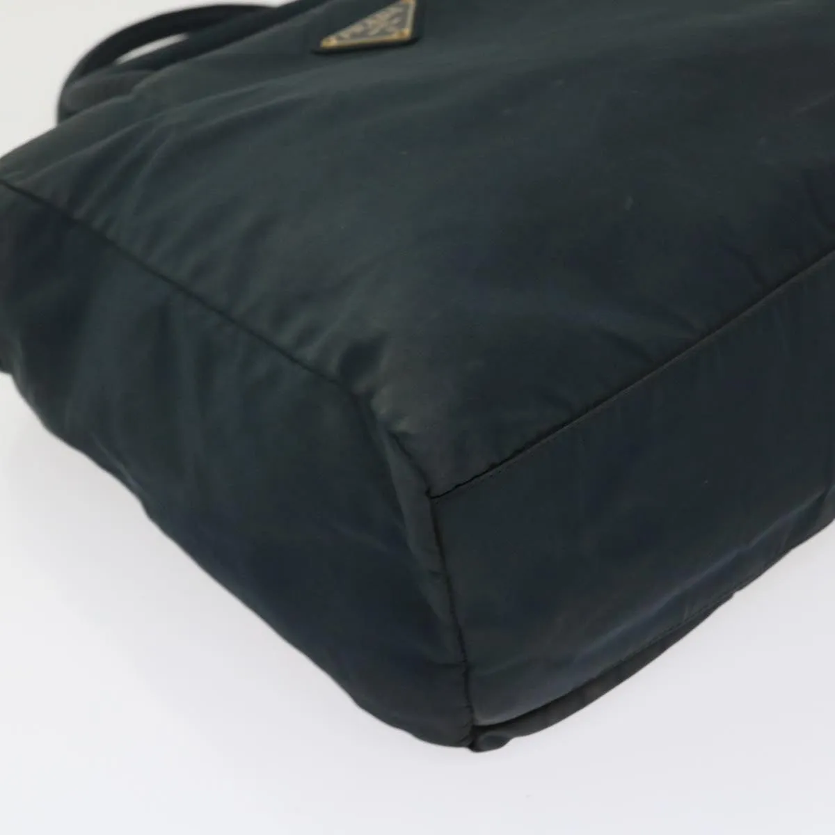PRADA Hand Bag Nylon Navy  bs6635