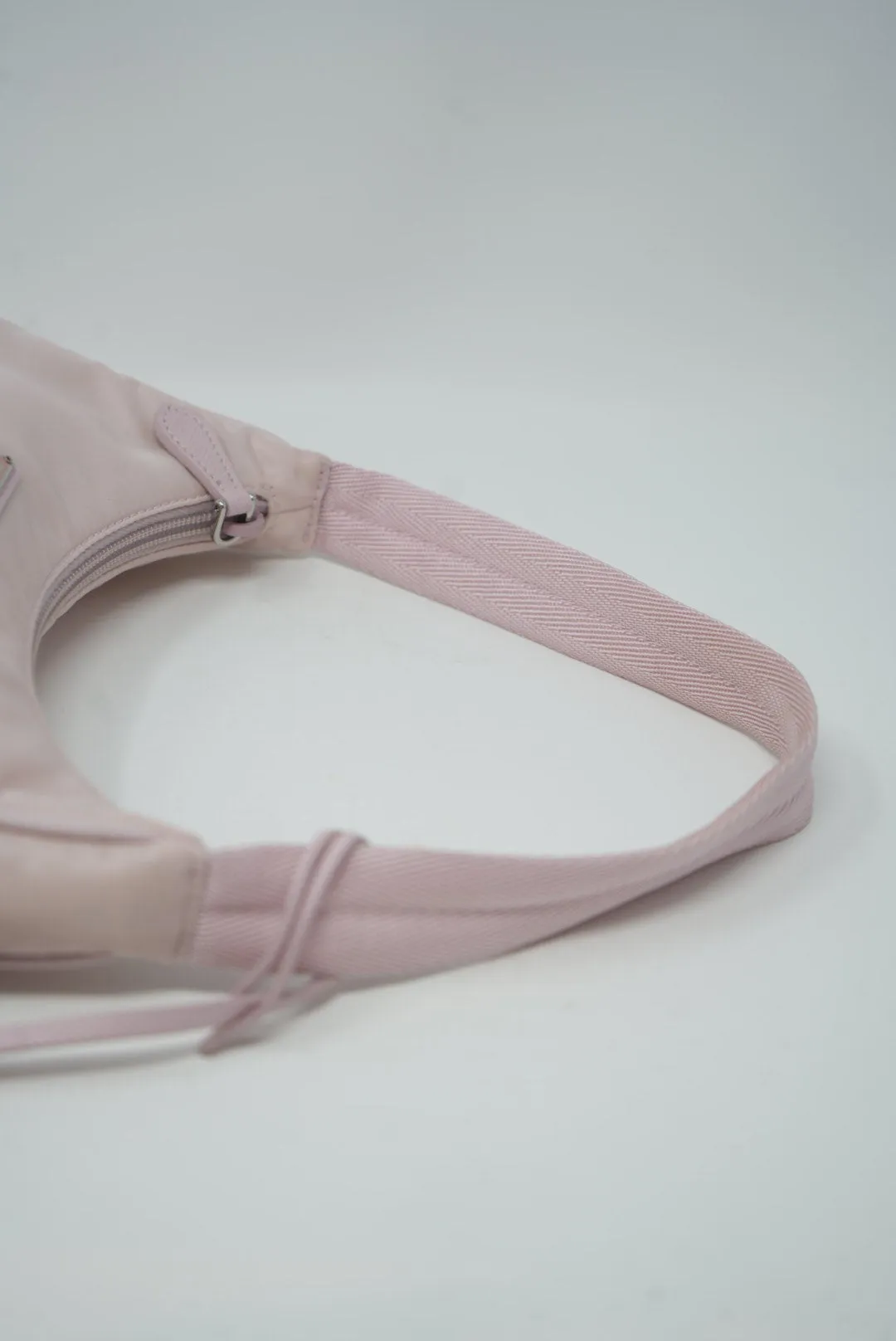 Prada Re-nylon hobo bag Light Pink