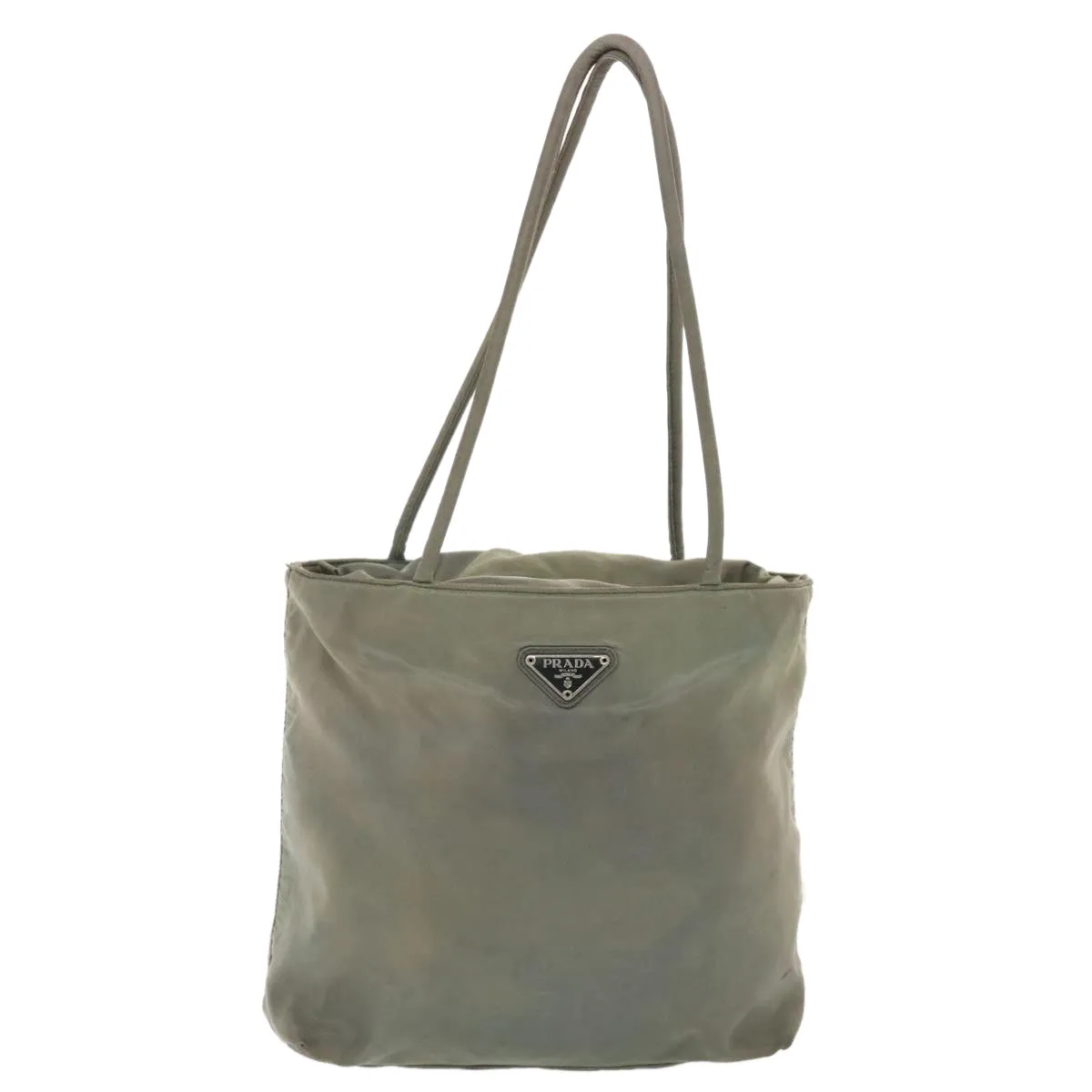 PRADA Tote Bag Nylon Khaki  49587