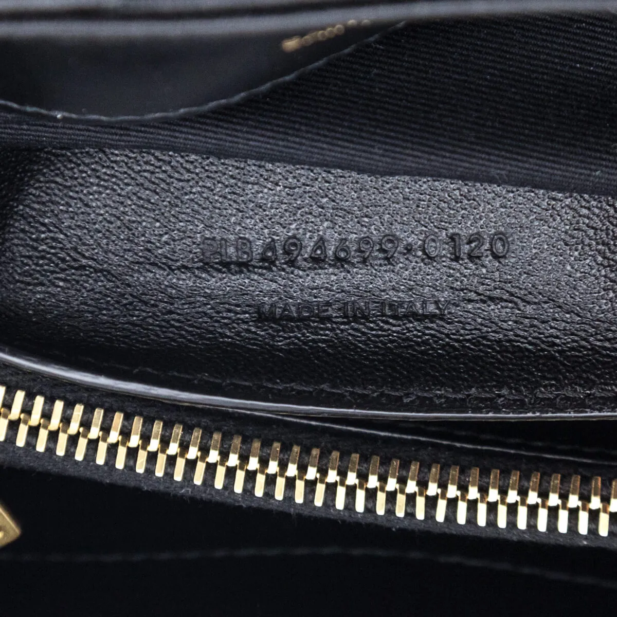 Saint Laurent Black Calfskin Y Quilted Monogram Small Loulou Chain Satchel