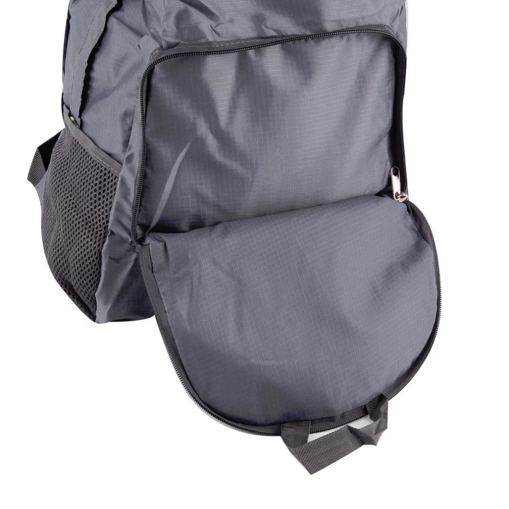 Sidiou Group Outdoor travel Nylon Foldable Portable Zipper Travel Backpack Outdoor Shoulder Bags