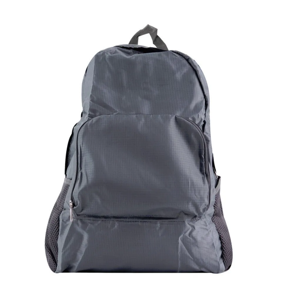 Sidiou Group Outdoor travel Nylon Foldable Portable Zipper Travel Backpack Outdoor Shoulder Bags