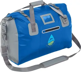 Skog  Kust Duffelsak Heavy Duty Waterproof Duffel - Gear Bag for Sports, Travel, & More - 90L Navy Blue