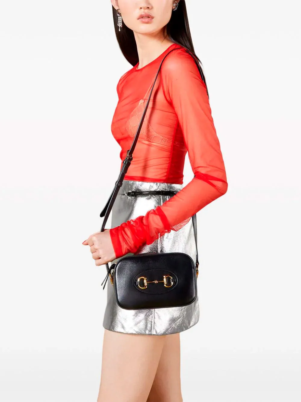Small Horsebit 1955 shoulder bag