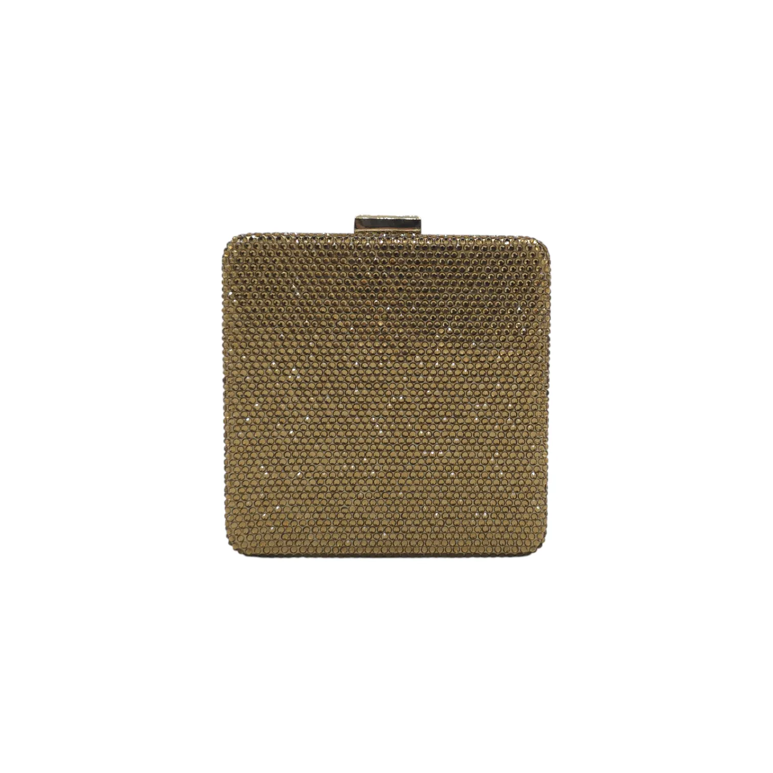Square Mini Crystal Clutch