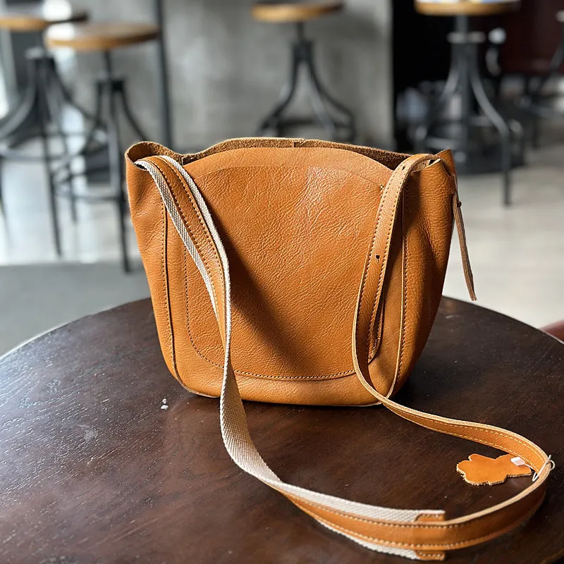 Stylish Womens Small Leather Shoulder Bag Soft Leather Crossbody Purse
