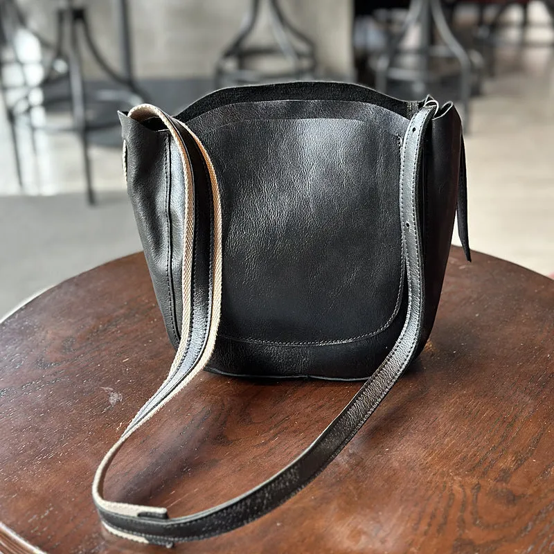 Stylish Womens Small Leather Shoulder Bag Soft Leather Crossbody Purse