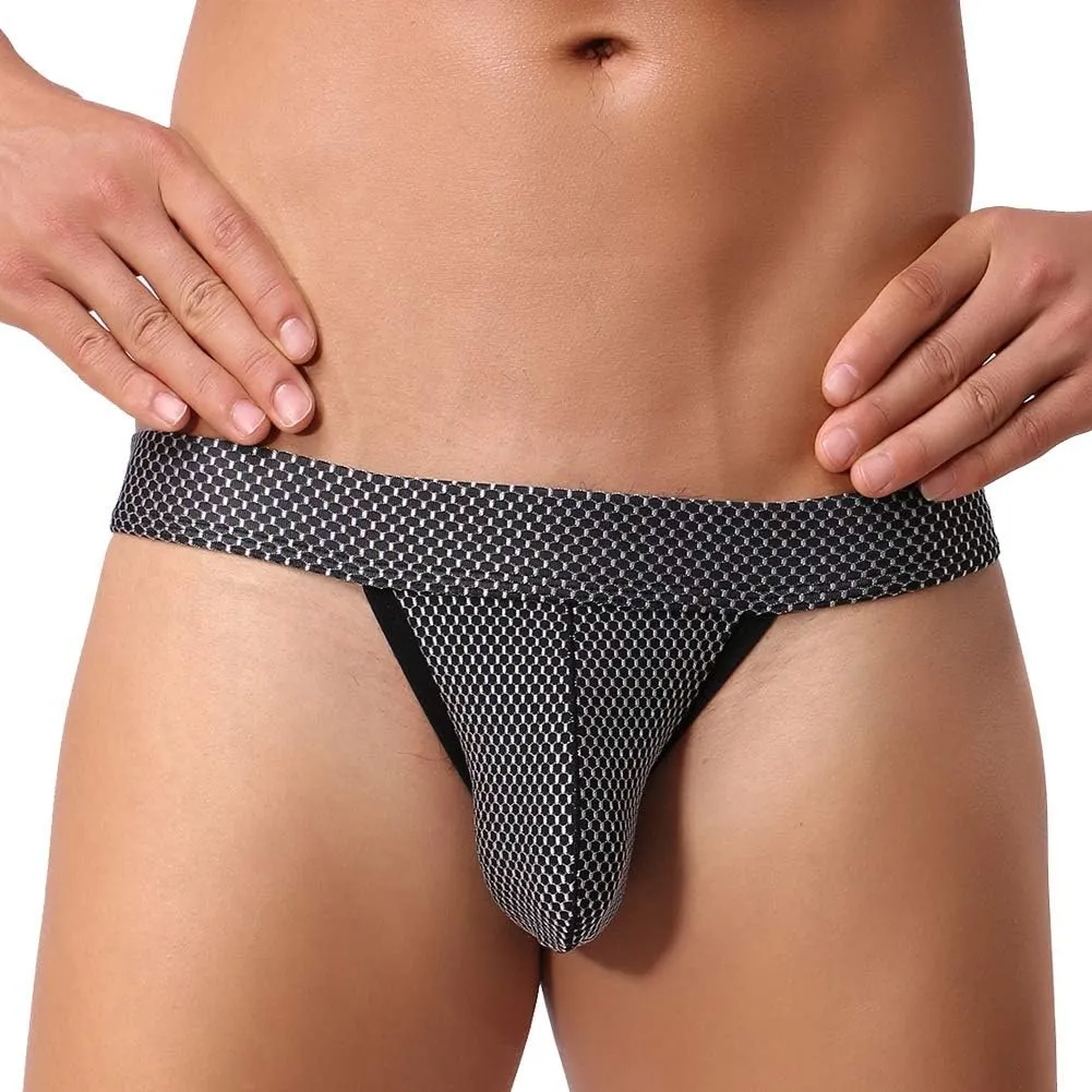 Summer Code Mens Briefs Pack Comfortable Breathable Mesh Underwear Multicolor