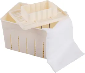 Tofu Press Mould DIY Homemade Tofu Maker Pressing Mold Kit   Cheese Cloth Kitchen Tool tofu Mold