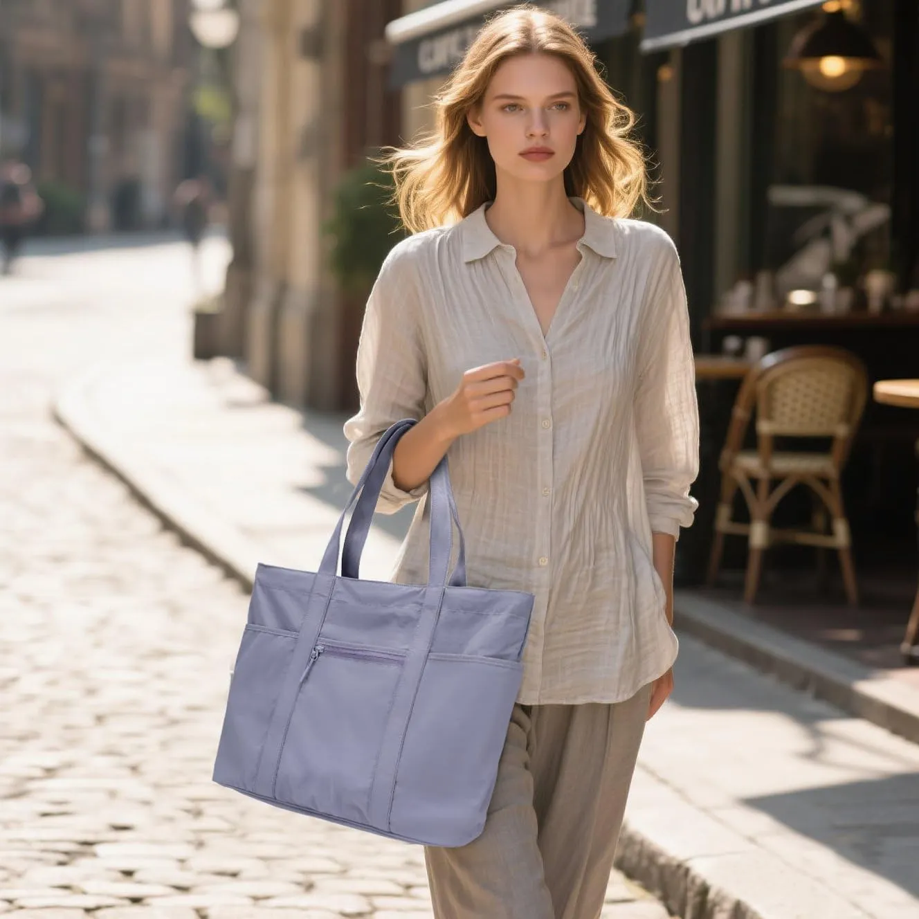 Tote Bag for Women,Large Handbag with Laptop Compartment, Shoulder Bag for Travel, Tote Bags for Work and Everyday