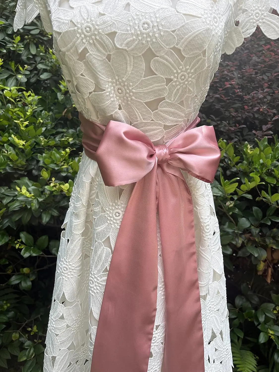 Women Satin Sash Belts For Bridal Bridesmaid Dresses Girls Waist Belts For Special Occasion