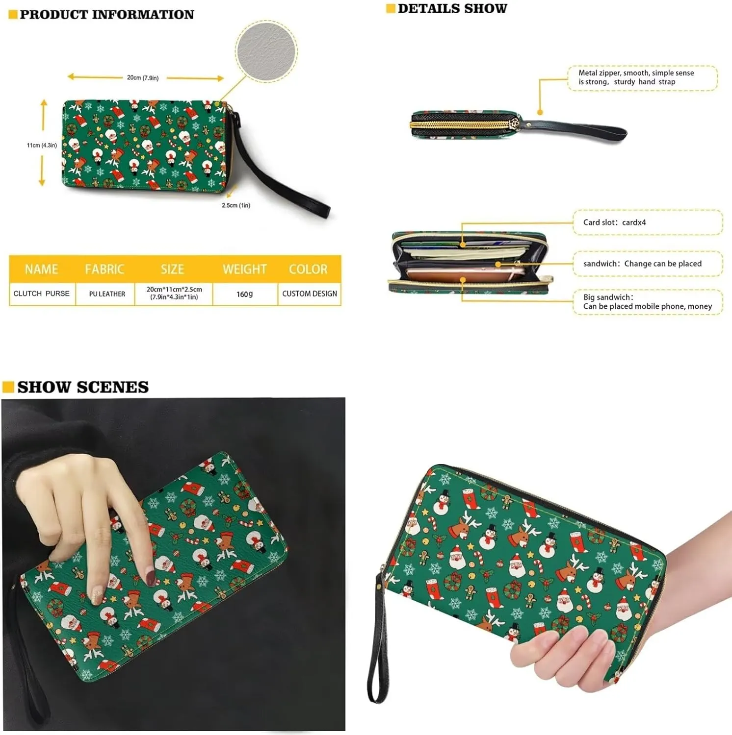 Womens Purses and Handbags Fashion Office Work Handbag Purse 3Pcs Set