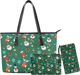 Womens Purses and Handbags Fashion Office Work Handbag Purse 3Pcs Set