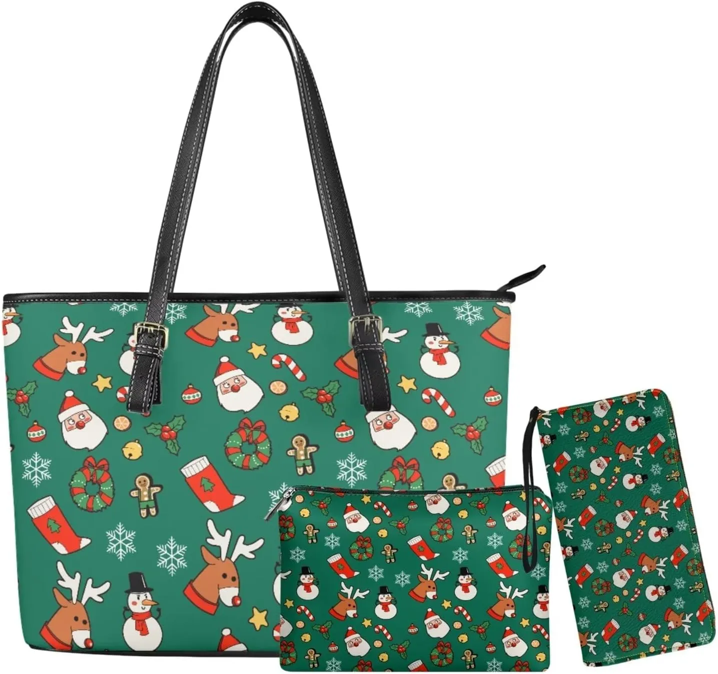 Womens Purses and Handbags Fashion Office Work Handbag Purse 3Pcs Set